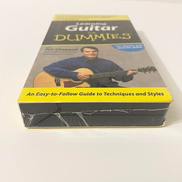 2001 Learning Guitar for Dummies VHS Jon Chappell - Picture 4 of 16